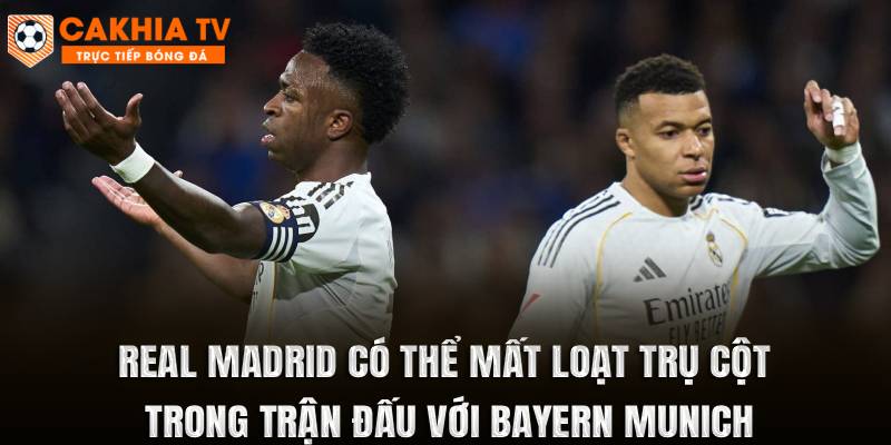 Real Madrid Có Thể Mất Loạt Trụ Cột